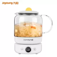 九阳养生壶家用多功能煮茶器办公室小型迷你mini玻璃电热花茶水壶 K10-D605 白