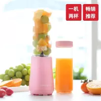 九阳榨汁机家用水果小型便携式迷你电动多功能料理果汁机榨汁杯C1 粉色