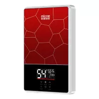 四季沐歌 DSK-H70-M02即热式电热水器超薄壁挂式恒温即热式热水器 DSK-H70-M02红(7000W安装)