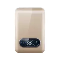 四季沐歌即热式电热水器电家用变频智能速热小型洗澡免储水卫生间 土豪金