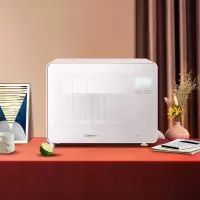 康宝黑小方消毒柜家用小型立式桌面迷你台式茶杯奶瓶低价大容量耐用商用家用 白色