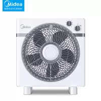 美的(Midea)电风扇台式家用轻音鸿运扇学生宿舍台扇转页扇低功率卧室电风扇旗舰款大风力网红同款家用宿舍 12