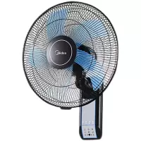 美的(Midea)壁扇壁挂式家用遥控强力摇头工业电风扇挂扇摇头餐厅挂墙式定时壁电扇大风力旗舰款大风力网红同款家用宿舍