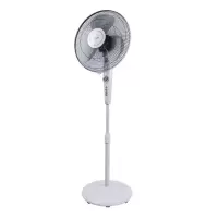 美的(Midea)电风扇落地扇机械定时白色家用摇头俯仰升降旗舰款大风力网红同款家用宿舍 FSA40YE