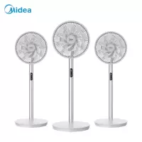 美的(Midea)电风扇家用变频落地扇电扇节能预约定时台式摇头风扇办公智能遥控台式落地扇旗舰款大风力网红同款家用宿舍