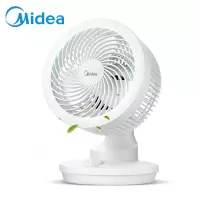 美的(Midea)空气循环扇电风扇台式家用小风扇小型台扇迷你电扇办公室宿舍涡轮轻音摇头旗舰款大风力网红同款家用宿舍 GA