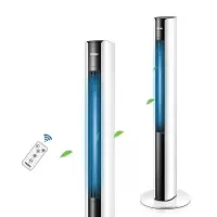 海尔(Haier)家用落地塔扇电风扇无叶风扇落地扇轻音节能电扇学生宿舍旗舰款大风力网红同款家用宿舍 遥控款