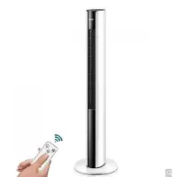 海尔(Haier)电风扇无页塔扇家用塔式落地扇遥控定时轻音立式电扇无叶风扇负离子净化远程遥控旗舰款大风力网红同款家用宿舍