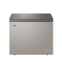 Haier/海尔冷柜家用冰柜200升卧式小型冷柜 冷藏/冷冻柜/保鲜柜 深冷 旗舰款大风力网红同款家用宿舍 200升玻璃