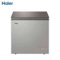 海尔 Haier 142升冰柜家用无需除霜冷柜小型超低温零下40度冰柜 钢化玻璃面板速冻海鲜冰柜 旗舰款大风力网红同款家