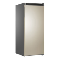 海尔(Haier) 193升分区大抽屉防串味家用立式冷柜 母婴母乳冰柜小冰箱 旗舰款大风力网红同款家用宿舍 [炫金外观]