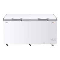 海尔(Haier) 冰柜家用商用皆可冷冻柜大容量冷藏冷冻转换卧式冷柜 旗舰款大风力网红同款家用宿舍 429升零下30度