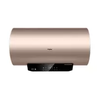 海尔(Haier)电热水器家用储水式 双3000W速热大水量60升/80升 WIFI智控旗舰款大风力网红同款家用宿舍 金