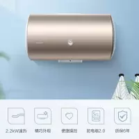 海尔出品统帅(Leader电热水器家用50升/60升即热储水式 速热恒温节能省电旗舰款大风力网红同款家用宿舍 金