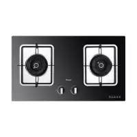 海尔(Haier)4.2KW嵌入式台式燃气灶双灶钢化玻璃灶具 大火力炉具家用节能液化气旗舰款大风力网红同款家用宿舍 天