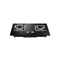 海尔(Haier)燃气灶烟灶套装4.2大火力灶具一级能效煤气灶双灶旗舰款大风力网红同款家用宿舍 液化气