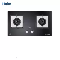 海尔(Haier)防干烧燃气灶 嵌入式台式天然气液化气灶 双灶猛火煤气灶旗舰款大风力网红同款家用宿舍 天然气