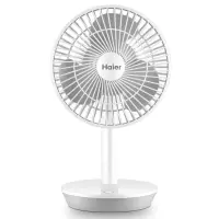 海尔(haier)电风扇家用音静风扇 充电式便携式手持小风扇摇头电扇学生办公室宿舍台式风扇旗舰款大风力网红同款家用宿舍