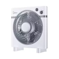 美的(Midea) 风扇电风扇台扇转页扇家用宿舍风扇 一级能效5叶四档风 旗舰款大风力网红同款家用宿舍 白色