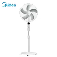 美的（Midea）家用落地扇立式遥控小型卧室摇头工业旗舰款大风力网红同款家用宿舍 2变频风扇