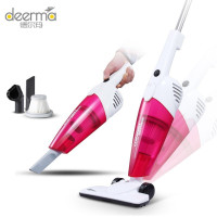 德尔玛(Deerma) 家用小型吸尘器 手持立式便携吸尘器 宠物家庭适用 玫红 有线大吸力 网红同款 家用 [经典款]手