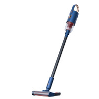 德尔玛（Deerma）手持无线吸尘器家用吸拖一体无刷电机强动力长续航清洁机宝石蓝大吸力 网红同款 家用 无刷电机版