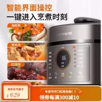 九阳(Joyoung)电压力锅家用智能压力煲高压锅6L一锅双胆不串味大容量5-6-8人 .