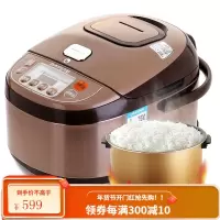 九阳(Joyoung) 电饭煲 5L家用煮饭锅 智能大容量五升电饭锅 预约保温电饭煲 50FS22