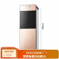 美菱(MeiLing) 饮水机立式家用冷热温热型柜式饮水器 [冷热款]钛金色