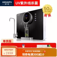 爱华普家用壁挂台式净水器加热一体机直饮净水反渗透净水器纯水机 尊配版(双出水+安装+UV杀+豪华礼包)