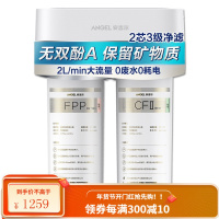 安吉尔净水器家用 前置过滤器 母婴超滤净水机厨房无桶大通量 自来水龙头过滤器 (净小白)