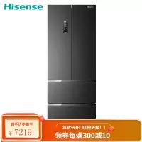海信食神 439升法式多门四门电冰箱 除净味 一级能效变频风冷无霜 BCD-439WNK1DPJ