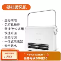 奥克斯取暖器电暖气家用节能省电壁挂式卧室浴室暖风机大面积神器 白色