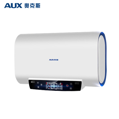 AUX/奥克斯热水器60升电 家用超薄扁桶奥克斯上安装 哑光白