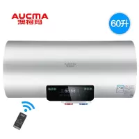 澳柯玛 (AUCMA)3000W恒温变频遥控预约速热储水式电热水器50/60 [出水断电+双管变频]60L