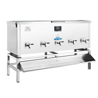 志高(CHIGO)直饮水机商用开水器饮水机学校烧水器开水机工厂烧水器公司净化开水器柜式大型容量直饮机 350L步进式开水