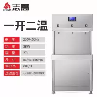 志高(CHIGO) 电热净水器商用开水机工厂饮水机学校直饮机商用直饮机大型净化过滤直饮水机烧水器 YT-一开二温基础款