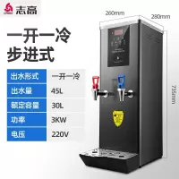 志高(CHIGO)步进式开水器带过滤开水机商用奶茶店热水机吧台热水器全自动烧水器烧水机饮水机 45L步进式一开一冷带定时