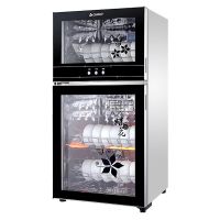 志高消毒柜商业用餐馆厨房放碗柜奶茶店去臭氧杀置碗筷架家庭用 280L蝶恋花 臭氧消毒+高温烘干