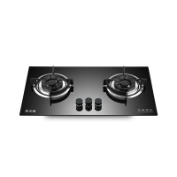 志高(CHIGO) 燃气灶双灶家用煤气灶天然气灶 烫钢化玻璃面板一级 天然气