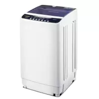奥克斯(AUX)全自动洗衣机 家用宿舍租房 热烘干洗烘一体波轮洗衣机 洗烘一体