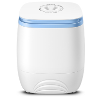 奥克斯(AUX)家用儿童婴儿宝宝单桶大容量半全自动迷你洗衣机 洗袜机 内衣洗衣机 3公斤 白色[蓝光洗护+强劲动力]