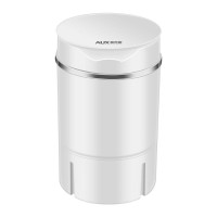 奥克斯(AUX)洗衣机小型迷你婴儿童内衣内裤单筒桶家用大容量波轮半全自动洗脱一体公寓宿舍出租房 3.0kg银白洗脱一体款