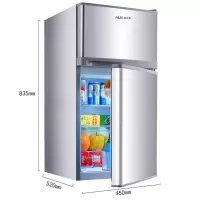 AUX/奥克斯 冰箱小型家用双门电冰箱宿舍节能小冰箱