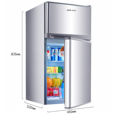 AUX/奥克斯 冰箱小型家用双门电冰箱宿舍节能小冰箱