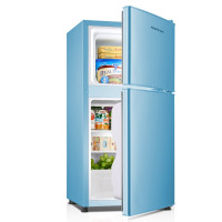 AUX奥克斯冰箱小冷冻冷藏保鲜小冰箱家用租房办公室旅馆宿舍节能冰箱 50升蓝色