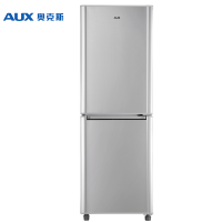 奥克斯 (AUX) 146升/172升 双门两门电冰箱 家用宿舍租房 节能低噪冷藏冷冻冰箱 银色