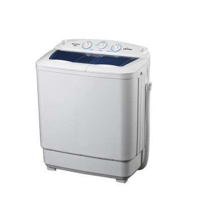 荣事达(Royalstar)洗衣机半自动家用大容量双桶双缸 洗脱分离 透明蓝8公斤 
