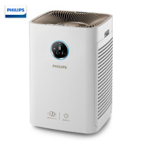 飞利浦(PHILIPS)空气净化器 净化细菌 除 颗粒物 PM2.5过敏源 同屏数显 白色