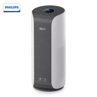 飞利浦(PHILIPS)空气净化器 家用除除细菌PM2.5二手烟 灰色